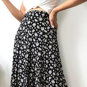 Vintage Floral Skirt